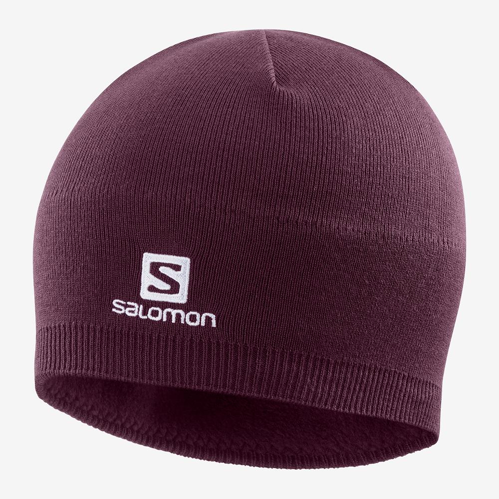 SALOMON RS WARM Philippines - Men's Hats - Purple | 437159-VQB